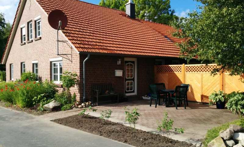 Ferienwohnung Im Landhaus Bensersi Bensersiel Exterior foto